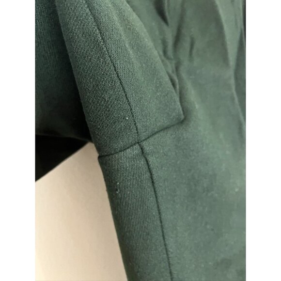 Retro Wool Pant 14 Green Neutral Minimalist Festive Classic Chic Boho Western - Picture 4 of 10